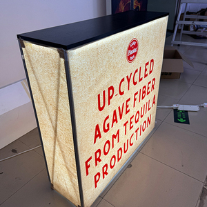 促销展示台模块化展示系统商展展台海报布艺灯箱