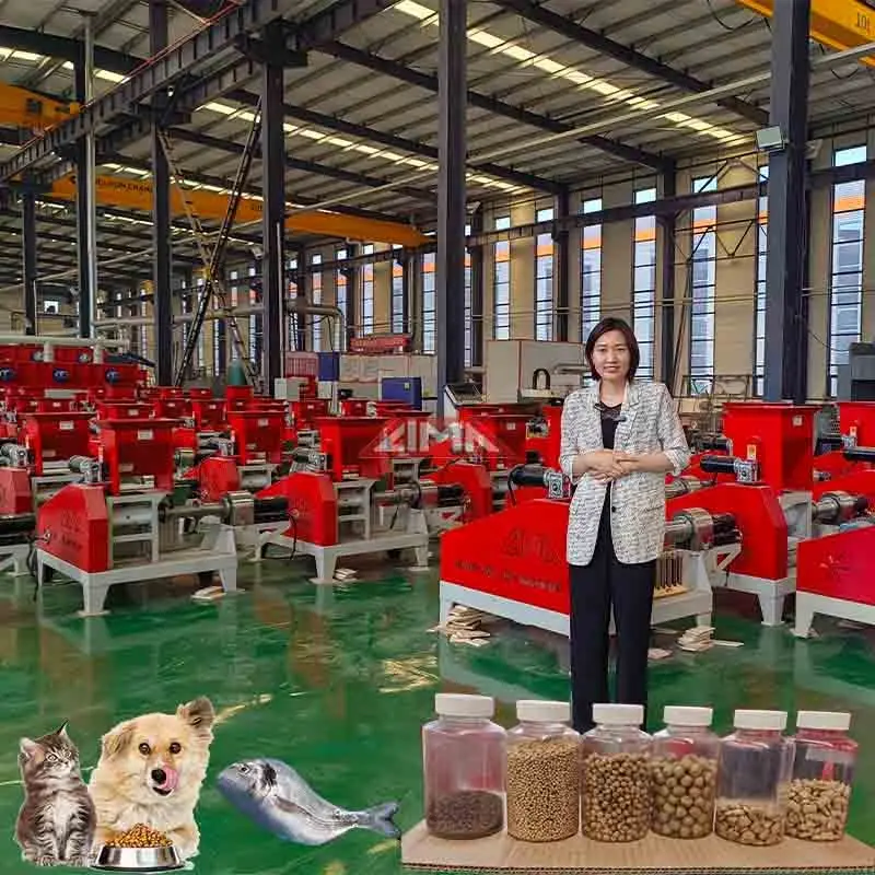 LIMA Kibble Dry Dog Cat Food Floating Food Fish Feed Extruder Pellet making Manufacturing Machine Price