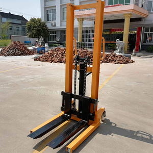 Di alta qualità carrello elevatore manuale C-Beam 2 tonnellate di capacità 1.6M aumento transpallet per il magazzino carico scarico nucleo tra cui pompa - Product Image 1