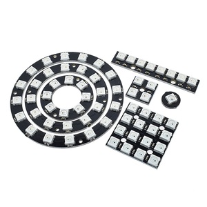 4 8 12 16 channel WS2812 WS2812B WS 2811 5050 RGB <strong>LED</strong> Lamp Panel <strong>Module</strong> 5V 1Bit 4Bit 8Bit 12Bit 16Bit 24Bit Rainbow <strong>LED</strong> Precise - Product Image 3