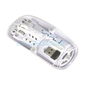 Computer Mini Chargeable <strong>Bluetooth</strong> <strong>Mouse</strong> Detachable Cover Long Battery Life Wireless Silent Keys <strong>Mouse</strong> - Product Image 1