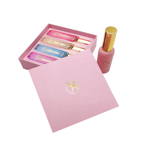 Custom Plain Hard pink <strong>Paper</strong> <strong>10ml</strong> Vial Oil Perfume Discovery Packaging <strong>Box</strong> for Small Sample Vials <strong>Bottles</strong> Set - Product Image 5