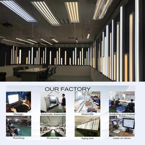 铝型材悬挂线性发光二极管吸顶灯教室照明灯具 - Product Image 6