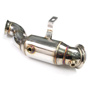 High Flow Cat-Back Exhaust Downpipe <strong>Header</strong> for Mercedes Benz E-Class 2017-2023 W213 E320/E43 3.0T Stainless Steel Packaged Box - Product Image 5