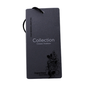 Luxury <strong>Custom</strong> hang <strong>Tags</strong> with logo Design and Printing Fashion Garment Paper hang <strong>Tag</strong> Embossed Clothing Swing <strong>Tag</strong> with <strong>String</strong> - Product Image 1