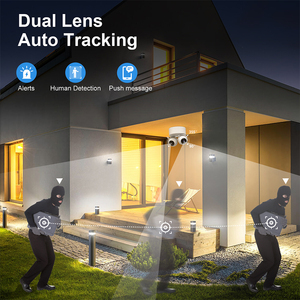 Las 10 mejores cámaras de seguridad inalámbricas Sensor de movimiento de 360 grados Cámara DE SEGURIDAD Detector de movimiento Wifi Cámara panorámica Yoose Alexa - Product Image 4