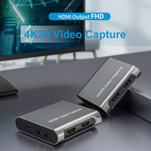 Stecker und Verwendung Doppelkanal Stereo gemischte Eingänge 4K 60Hz HDMI Videoaufnahme-Karte USB 3.0 für Live-Streaming - Product Image 5