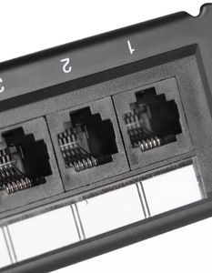 网络配线架UTP FTP RJ45 Cat6 Cat6A CAT7 24端口Cat6布线通信用D-link网络配线架 - Product Image 2