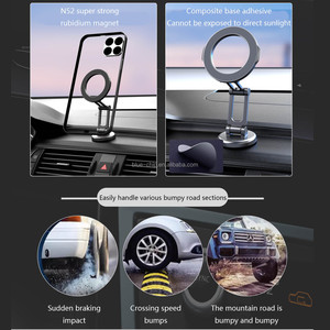 Universal <strong>Best</strong> Quality <strong>2025</strong> Metal Plate Multifunctional Mount Portable <strong>Stand</strong> Foldable Magneti Cell Phone Holders for Cars