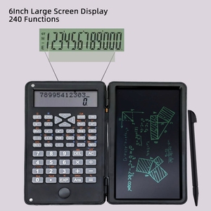 Pantalla grande HD Teclas cómodas 240 Funciones de operación Pantalla LCD de 6 pulgadas Calculadora multifuncional Almohadilla de escritura a mano - Product Image 5