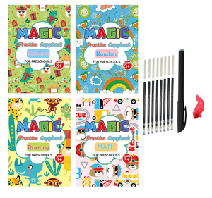 Magic Pen <strong>Writing</strong> Sank Book Practice Copybook Handwriting English Reusable Magical Copy Books for Kids Tracing Calligraphy - Product Image 3