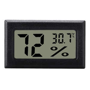 High Quality Mini <strong>LCD</strong> Digital Thermometer Hygrometer Home Temperature &amp; <strong>Humidity</strong> <strong>Sensor</strong> Meter Plastic Mini <strong>LCD</strong> Room Thermostat - Product Image 2
