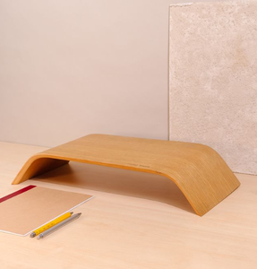 Whosale benutzerdefinierter Bürotisch Computer-Notizbuch-Ständer hölzerner Überwachungsständer - Product Image 2