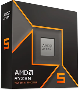 AMD R5 9600X CPU 6-Core 12-Thread Procesador de escritorio desbloqueado Nuevo en caja al por mayor - Product Image 1