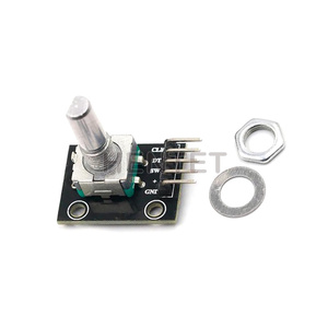 Módulo codificador de un solo ladrillo de desarrollo Hentet BOM, interruptor de Sensor giratorio de 360 grados para componentes electrónicos Arduino