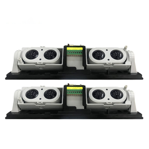Detector de intrusión infrarrojo activo, sistema de detección de intrusión