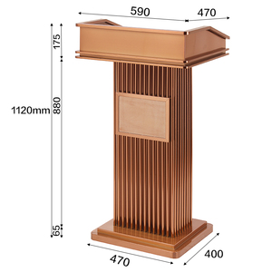 Bục phát biểu nền tảng nhà hàng tiếp tân bàn khách phòng họp nền tảng chủ nhà của buổi lễ bục giảng của giáo viên - Product Image 4