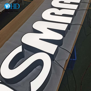 Ngoài Trời Frontlit Nhựa Epoxy Led Chữ Kênh Dấu Hiệu Tên Công Ty Logo - Product Image 1