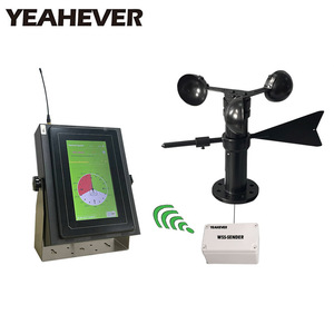 HY-WSS <strong>Wind</strong> Speed Direction Display Recorder Monitoring Station <strong>with</strong> <strong>Data</strong> <strong>Logger</strong> - Product Image 1