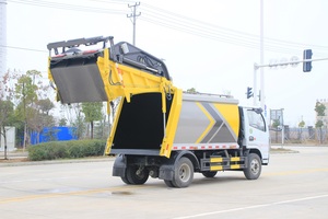 8 טון dongfeng הידראולי טעינת אשפה מטען למכירה 1 שנה אחריות