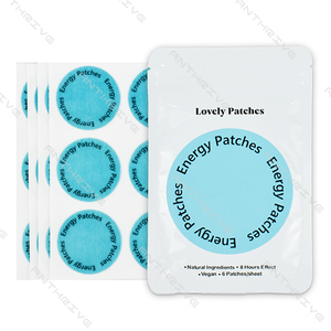 Anthrive nhãn hiệu riêng OEM tất cả năng lượng tự nhiên vá thành phần thực vật vá chăm sóc sức khỏe vá năng lượng các bản vá lỗi cho tập trung năng lượng tăng cường - Product Image 1