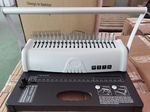 Zequan Hướng dẫn sử dụng lược máy tính ràng buộc 21 lỗ tối đa độ dày ràng buộc 450 tờ/51mm Nhẫn - Product Image 4