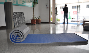 Blue MMA Rollout <strong>Mat</strong> MMA Wrestling <strong>Mats</strong> <strong>for</strong> <strong>Fighting</strong> 4cm Thickness