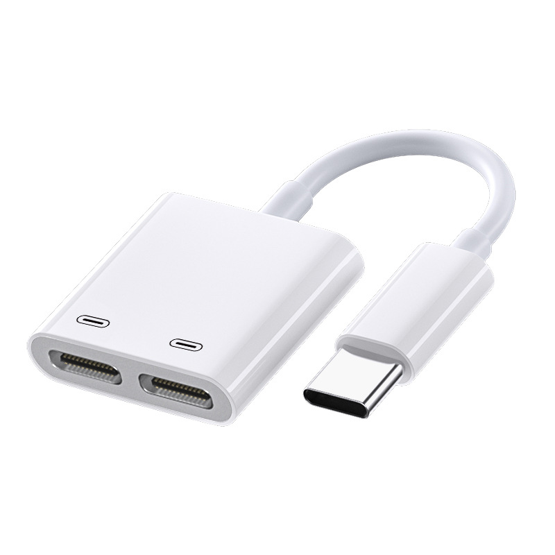 T-c to t-c headset charging audio cable