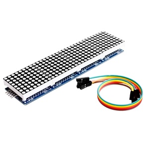 MAX7219 dot-matrix-modul steuerung einzel-chip-modul 4-in-one-display für den versand von 5P-linie elektronischen modulen - Product Image 1