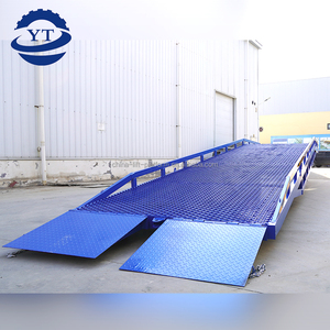 Máquina de nivelación de Muelle 6 T 10 T, plataforma de descarga de carga hidráulica fija con CE
