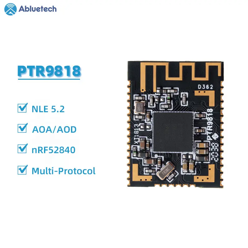 נורדי nRF52840 Bluetooth 5.2 UART Bluetooth נמוך מתח משדר מודול