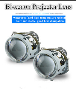 DAO yeni Aozoom ışık desen D2H 55W otomatik Bi Xenon HID projektör Lens kiti araba far projektör lambası 3.0 inç 30000H - Product Image 2