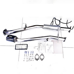 Egzoz sistemi karbon çift kuyruk ucu susturucu egzoz borusu performansı TRITON 2015-2019 egzoz sisteminin orta bölümü için - Product Image 1