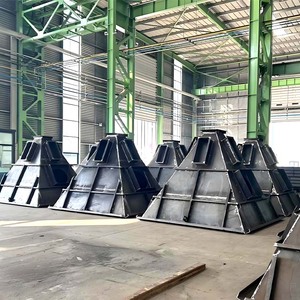 Thép thức ăn Phễu sạc xô cho ăn rầy Kết Cấu Thép chế tạo cát sỏi Silo cho khai thác mỏ và khai thác đá - Product Image 3