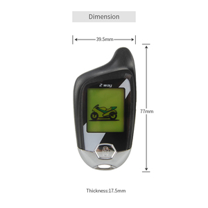 EASYGUARD-sistema de alarma de 2 vías para motocicleta, kit de arranque remoto para scooter, sensor de movimiento, pantalla LCD de emergencia, antirrobo - Product Image 3