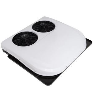 Dual <strong>Fan</strong> 12v 24v 48-72v Electric Parking Air Conditioner Heating and Cooling Two <strong>Fan</strong> Cooler for Truck <strong>Bus</strong> RV Camper Cab