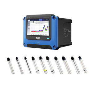 Probador de calidad del agua digital en línea 8 en 1, medidor TDS digital personalizado OEM, compensación de temperatura para pruebas de pureza del agua