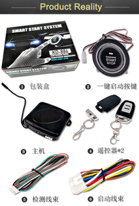 Smart Engine <strong>Push</strong> <strong>Button</strong> Start Sop Anti-theft Remote <strong>Control</strong> PKE <strong>Push</strong> to Start Car Alarm Keyless Entry <strong>System</strong> - Product Image 2