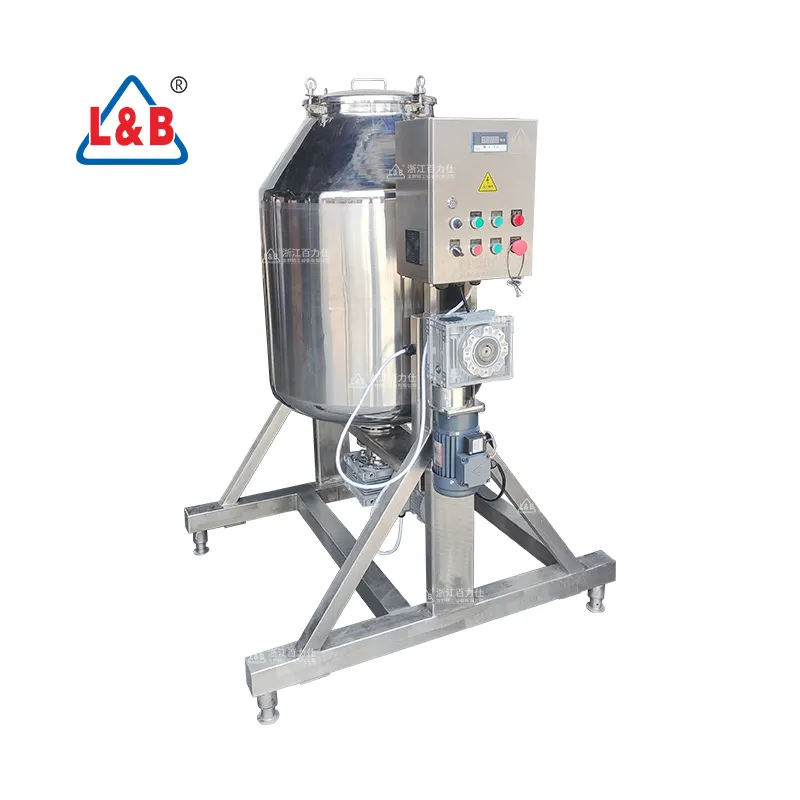 Stainless Steel industrial rotary mixer black/green tea mixing machine Cocoa beans Nuts Mixer Machine