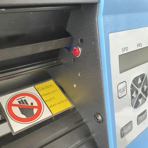 Ec301au xách tay mini máy in phun nhanh máy in phun bracketless tự động máy tính để bàn chân 721 cắt decal với <span class=keywords><strong>Red</strong></span> <span class=keywords><strong>Dot</strong></span> - Product Image 4