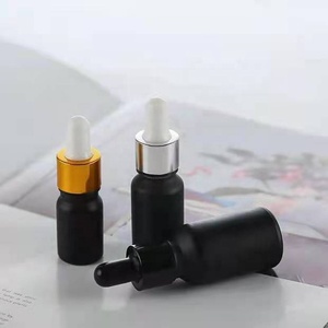 Hot Sale <strong>5ml</strong> 10ml 15ml 30ml 50ml 100ml <strong>Empty</strong> Liquid Serum <strong>Bottles</strong> Matte Black Essential Oil Glass Dropper <strong>Bottle</strong> - Product Image 4