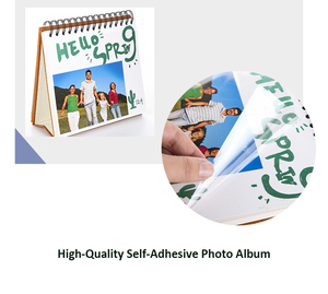 Пользовательские Фото Дисплей альбом Стиль Календарь 20 листов 40 страниц держатель для фоторамки - Product Image 4