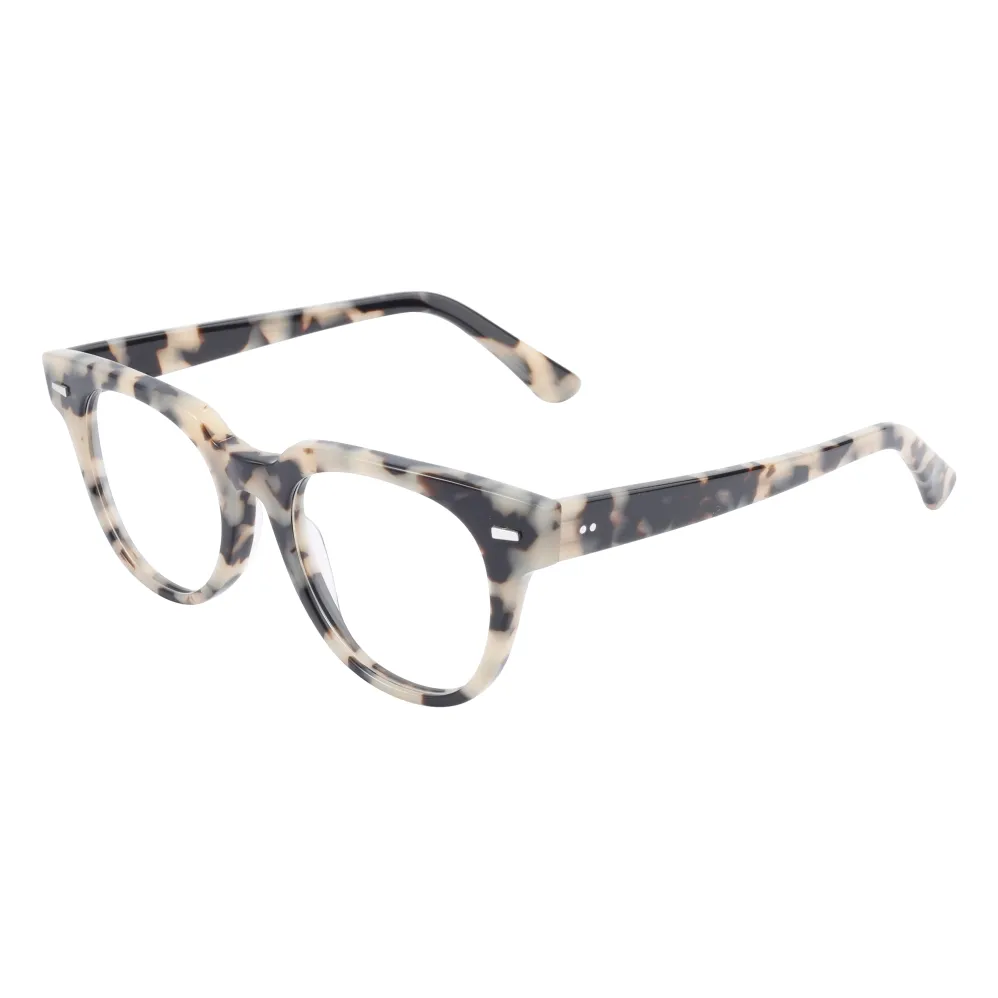 Montura de acetato colorida para hombres, gafas de alta calidad, a la moda, de acetato