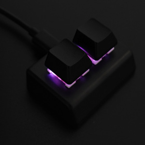 Custom USB Mechanical RGB Backlit <strong>Keyboard</strong> for Laptop 2 <strong>Key</strong> Copy Paste One <strong>Key</strong> Multi-Combination Quick Tone Tour <strong>Change</strong>-New - Product Image 5