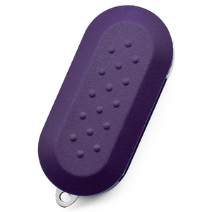 F-iat için 500 3 düğmeler mor uzaktan anahtar kabuk kesilmemiş SIP22 bıçak boş anahtar değiştirme Fob kapak durumda araç anahtarı - Product Image 2
