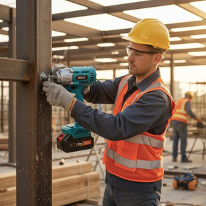 Nhà Máy Bán Hàng Trực Tiếp Mô-men Xoắn Điện Cờ Lê Công Cụ Điện Chuyên Nghiệp Công Suất Lớn Lithium Không Dây Tác Động Cờ Lê - Product Image 3