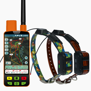 带地理围栏和活动跟踪器的狗跟踪全球定位系统项圈 - Product Image 1