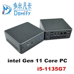 Domify Popular Intel 11th Generation I5-1135G7 <strong>Pc</strong> Micro Computer Win11 Office and Home Nano Motherboard Mini <strong>PC</strong> - Product Image 2