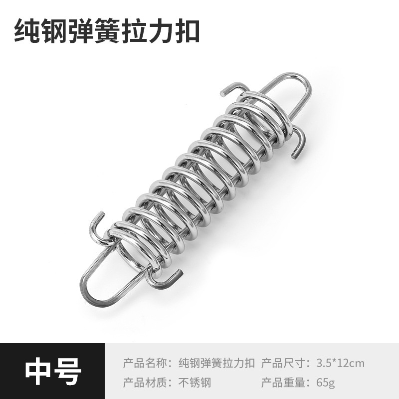 หัวเข็มขัดสปริงขนาดกลาง หัวเข็มขัดรูปตัว D สองตัวพร้อมตัวล็อค สีแดง