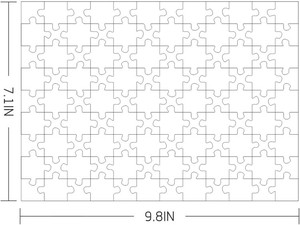 108 pcs rõ ràng Acrylic thân thiện với môi hình dạng phim hoạt hình ghép hình câu đố thiết lập thách thức khó khăn nhất Trò chơi câu đố cho trẻ em Đồ chơi quảng cáo - Product Image 6